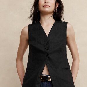 Banana Republic matching linen set